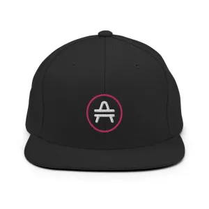 AMP Token Stenciled Alt-logo Snapback Hat