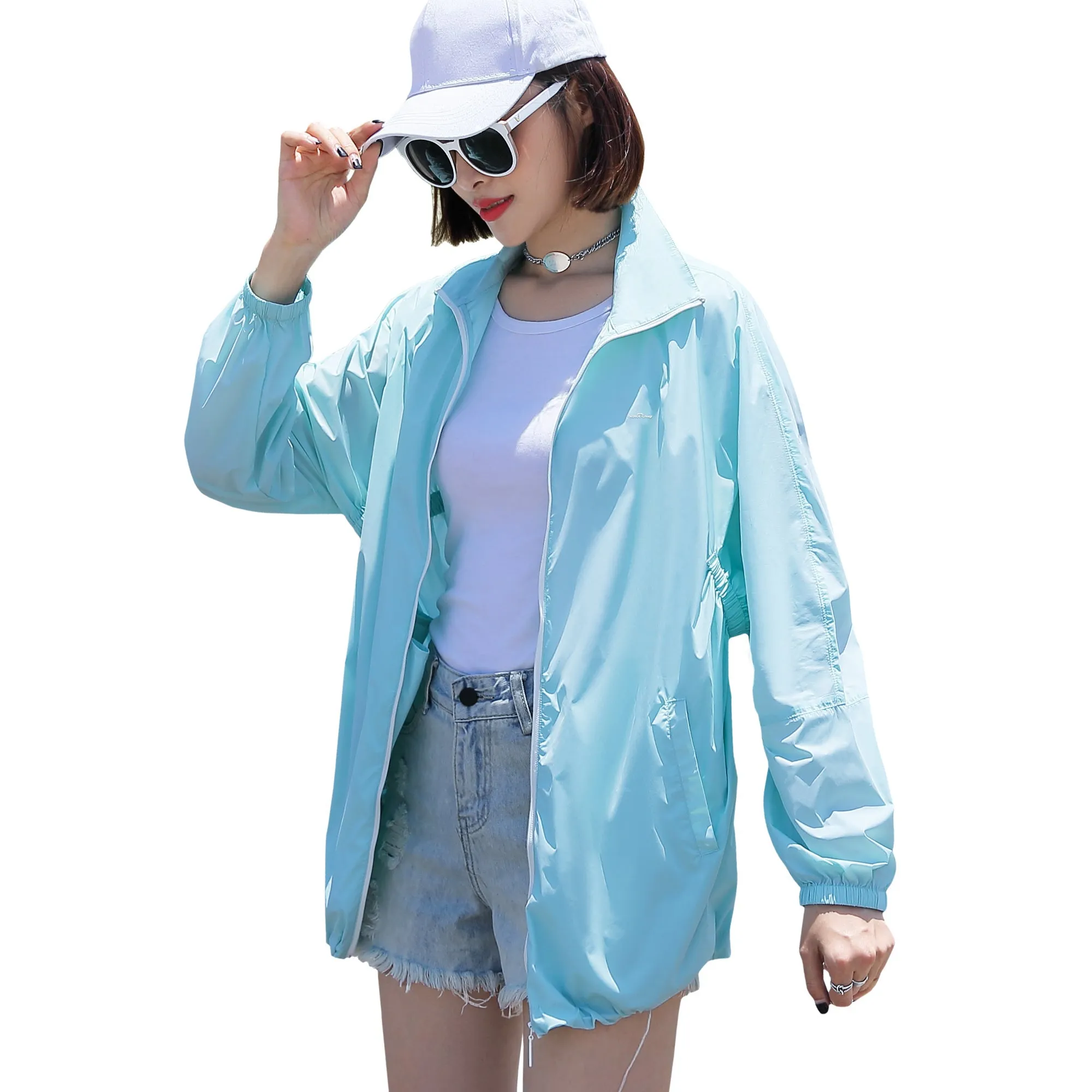 Anniou Oversized Sun Protection Jacket