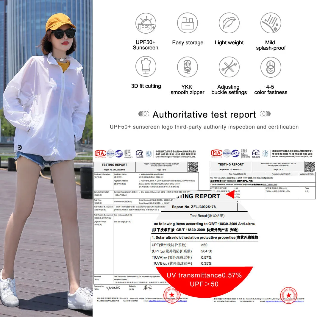 Anniou Oversized Sun Protection Jacket