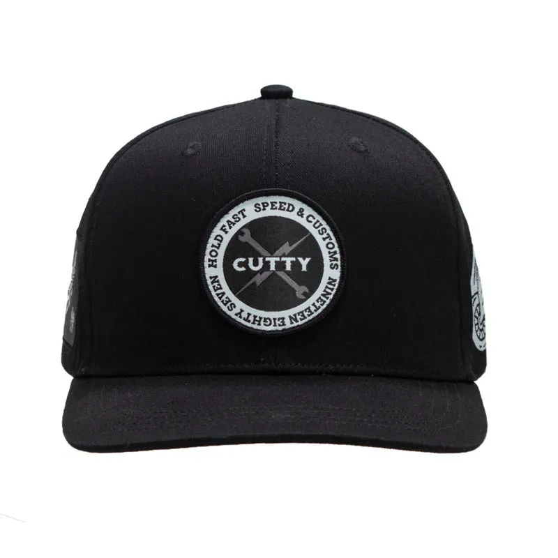 Cutty Men Noah Baseball Cap - Black