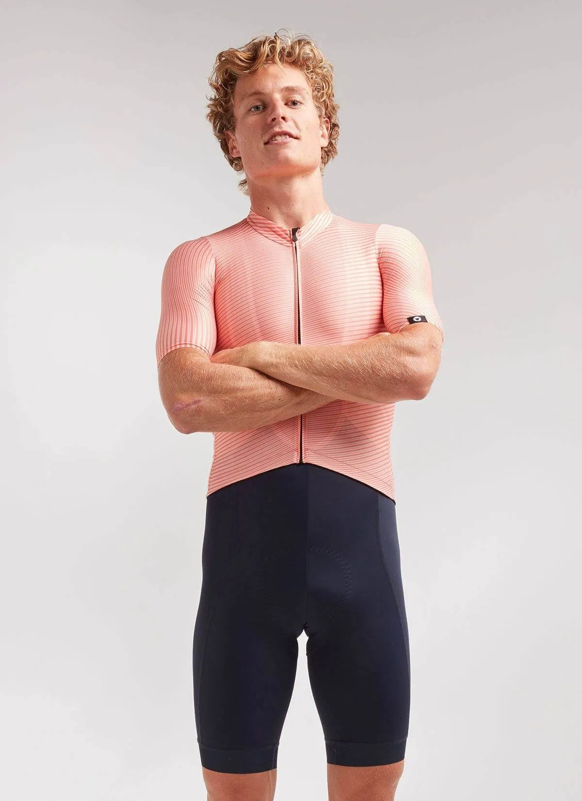 Men's Essentials Team Jersey - Coral Moire