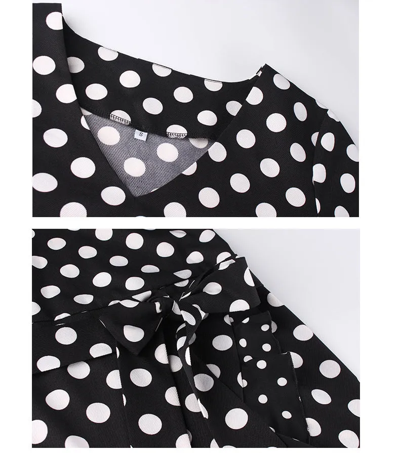 New Wave Long Sleeve Large Size Dress